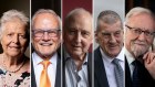 Kerry Schott, Tony Shepherd, Paul Keating, Jeff Kennett, Gareth Evans