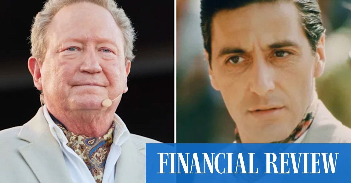 Andrew Forrest is a hard act to follow - Vimarsana News