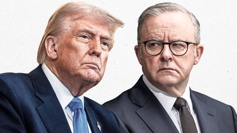 ‘Entirely unjustified’: Albanese blasts Trump as tariffs smash into election frame