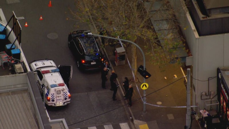 Man charged following ‘random’ stabbing attack outside shopping centre