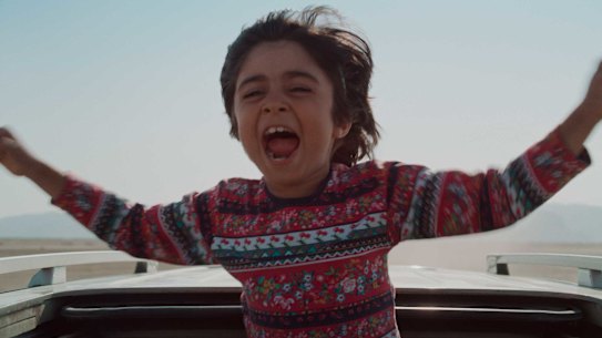 Rayan Sarlak delivers a scene-stealing performance in Hit the Road.