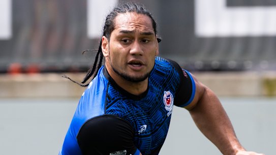 Experienced international front-rower Marty Taupau is bound for Brisbane