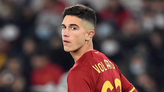 Sydney teenager Cristian Volpato made his debut for AS Roma against Inter Milan.