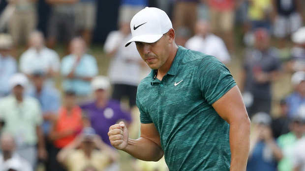 More accolades: Brooks Koepka during this year's PGA Championship.