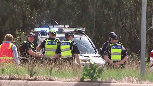 Four people have died in a collision with a B-double truck on the Hume Freeway in north-east Victoria.