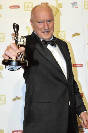 Ray Meagher wins the Gold Logie in 2010.
