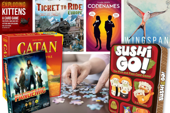 Board game shops have seen a rush on their products as people look for new entertainment options. 