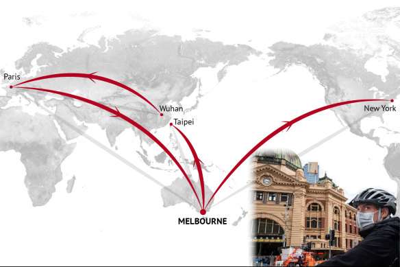 On April 1, a woman was swabbed in Melbourne. Within days, virtually the same genetic signature would be extracted from Nadia in New York.