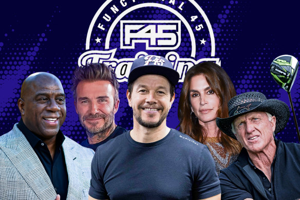 Some of F45’s celebrity endorsements have soured. David Beckham and Greg Norman are suing the group for alleged non-payment. 