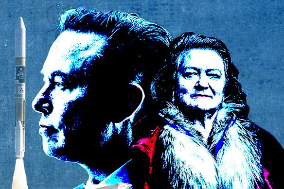 Gina Rinehart invested billions in Elon Musk’s company in part because he is an “exceptional and brilliant person”.