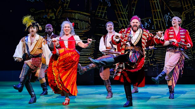 Victorian Opera perform The Pirates of Penzance.