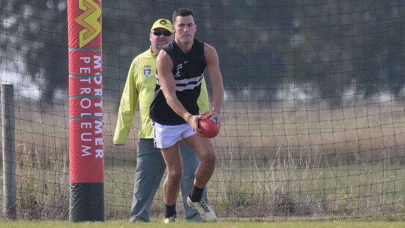 From recruiter, to the recruited: How late-blooming McCartin is turning the heads of AFL scouts