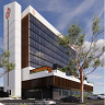 The new Queensland Fire Department building at Albion, part of the Hudson Common redevelopment.