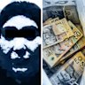 A woman was allegedly found with $2m cash in the boot of her car.