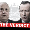 Clive Palmer vs Mark McGowan defamation trial.