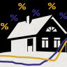 The graph that shows the mistake stressed home borrowers might make