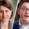 Former NSW premier Gladys Berejiklian and Victorian Premier Daniel Andrews.