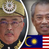 Malaysia’s king and Prime Minister Muhyiddin Yassin have been at odds.