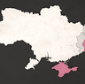 Ukraine map animated