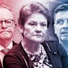 Anthony Albanese and Angus Taylor’s parties have gained votes in April’s RPM, while after months on the rise Pauline Hanson and One Nation have stalled.