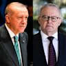 Recep Tayyip Erdogan, Anthony Albanese, Chris Bowen