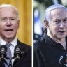Biden, Netanyahu at odds over Israel-Hamas ceasefire