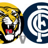 AFL 2022 as it happened: Richmond Tigers back in the eight after Carlton Blues’ fightback stalled on fiery night