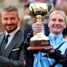 This week David Beckham was awarded a knighthood, and Jamie Melham won the Melbourne Cup.