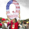 Why hundreds of QAnon supporters showed up in Dallas, expecting JFK jnr’s return