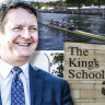  The King’s School’s headmaster Tony George
