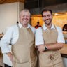 Shannon Kellam and Herve’s head chef Marco Valcarcel Alonso.
