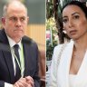 ABC boss David Anderson and Antionette Lattouf.