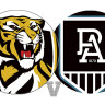 AFL round 13 as it happened: Richmond Tigers prevail in bruising two-goal win over Port Adelaide Power