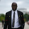 Virgil Abloh during Paris Fashion Week - Haute Couture Fall/Winter 2021/2022 in July this year.