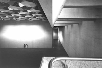 An historical image of the NGA. The gallery itself is worthy of a design discussion.