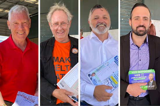 The leading candidates for the state seat of Melton.