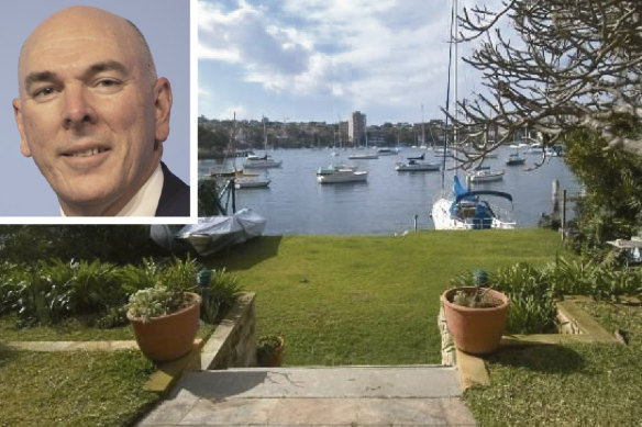 Macquarie CFO Alex Harvey has bought a house in Kirribilli for $18.7 million.