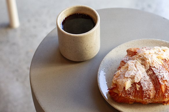 Pair your coffee at Rumble with a pastry from sibling bakery Double Dutch.