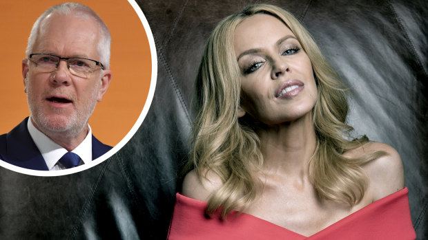 Former ABC chairman Justin Milne thought it would have been "cool" for Kylie Minogue to front a PR blitz for the broadcaster.