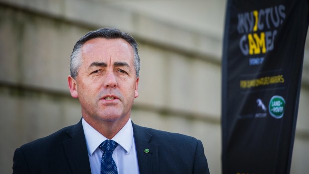 Minister for Veterans Affairs Darren Chester. 