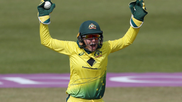 Alyssa Healy elevation to the top of the list worked a treat.