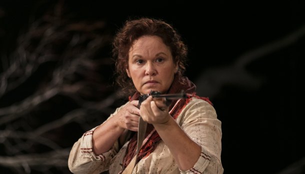 Managing to shoot before the pandemic shut down production: Leah Purcell in The Drover's Wife: The Legend of Molly Johnson.