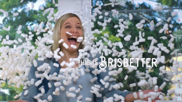 A screenshot from Brisbane City Council's 'Brisbetter' campaign.