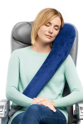 The Travelrest All-In-One Ultimate Travel Pillow.