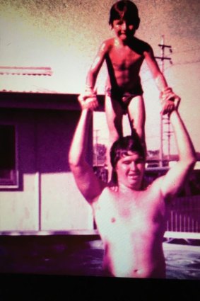 Darren Coleman and his father Greg.