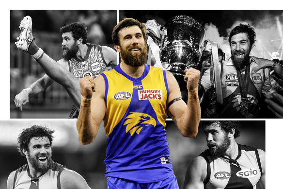 West Coast Eagles cash in on Josh Kennedy retirement merchandise