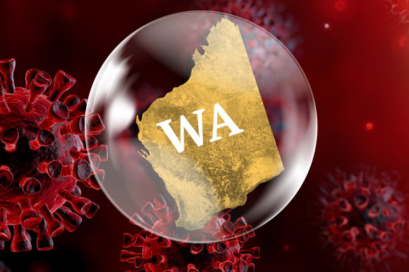Bye bye bubble: Monday will mark the first time since WA closed its border on April 6, 2020, that it will be open to free travel between all states and territories. 
