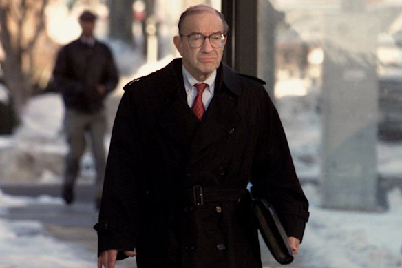 The intense scrutiny of Greenspan’s intentions gave birth to new Fed folklore: the “Briefcase Indicator.” A stuffed briefcase carried into Fed meetings implied changes might be afoot because Greenspan carried with him charts and research to make his point.
