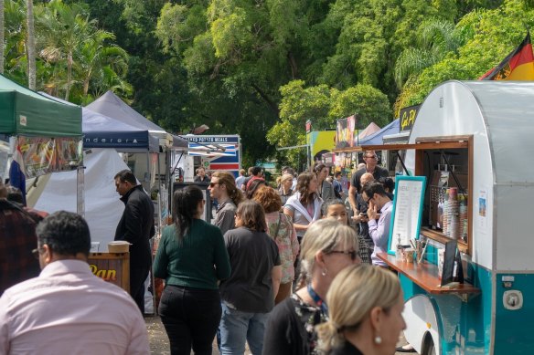 Milton Markets is strong on bakery products, fruit and veg, crystals and jewellery.