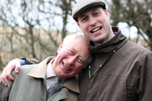 A new photo taken by Catherine, Duchess of Cambridge, offers a rare glimpse of the affection between Prince Charles and Prince William.